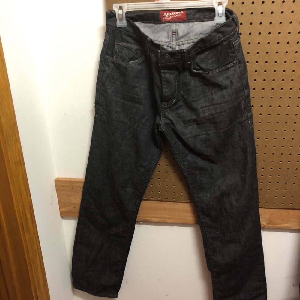 Men’s Arizona straight slim jeans.